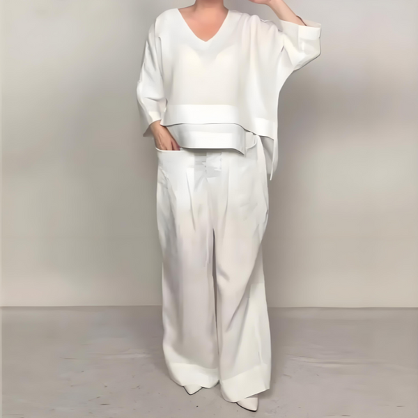 Women's Clothing Hot Products Women's Fashion Casual Solid Color Large Size Irregular Cotton And Linen Suits For Women