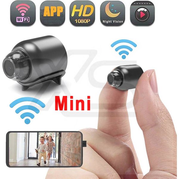 1080P Hd Mini Camera Wifi Home Monitor Indoor Safety Security Surveillance Night Vision-image