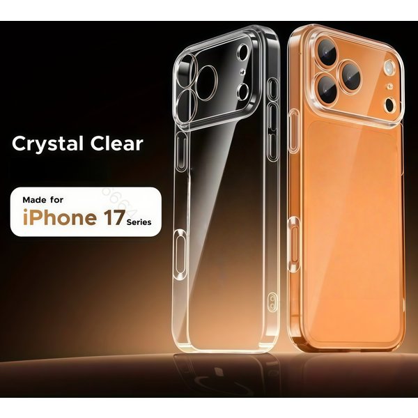 Transparent TPU Shockproof Protection Phone Case For Iphone 17 Promax/17 Pro/1 /Air/16/15/14/13/12/11 - Clear-image