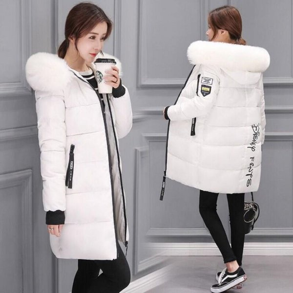 Luxury Faux Fur Hooded Coat For Women – Slim Fit Winter Parka With Oversized Collar (M-XXXXL, 8 Colors)