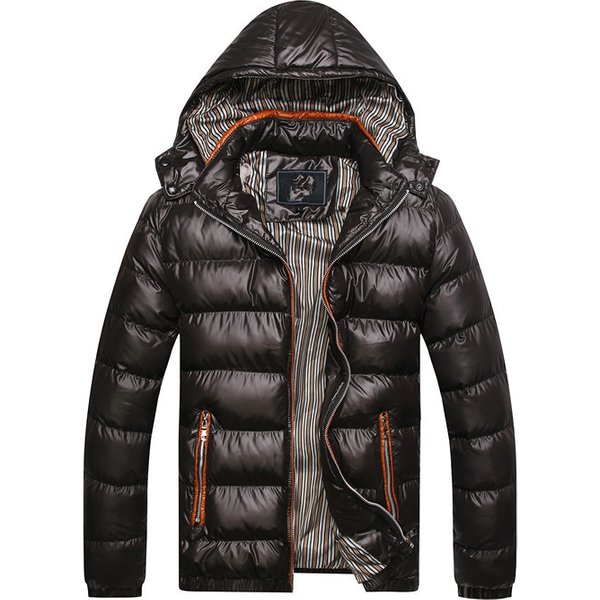 Men's autumn and winter cotton-padded jacket men stand collar men slim warm men cotton-padded jacket jacket