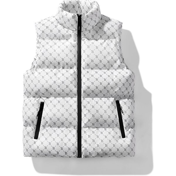 Men's Clothing Men's Autumn Winter Thickened Warm Vest Solid Color Trendy Brand Plus Size For Formal & Casual