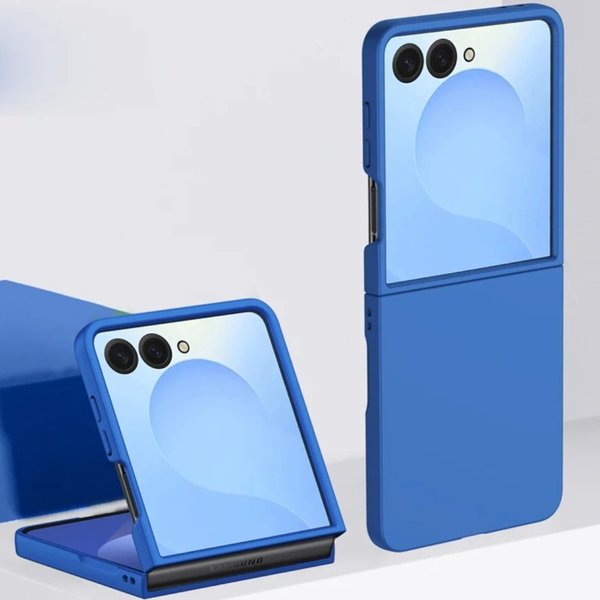 Candy Color Shockproof Cover For Samsung Z Flip 7 Fe 6 5 4 3 Flip7 Flip6 Flip5 Flip4 Flip3 5G Protective Hard Pc Phone-image