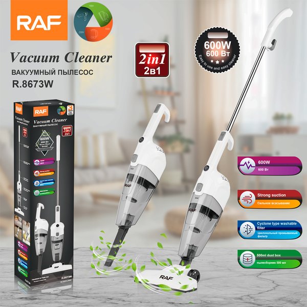 RAF European Standard Wired Cleaner For Home Use, Handheld High- Vacuum Cleaner, Portable Car In One, High Suction