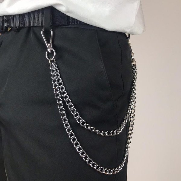 Men's Jewelry Pants Chain Fashion Men's Pants Chain Jeans Chain Punk Style Hip Hop Pants Chain Waist Chain-image
