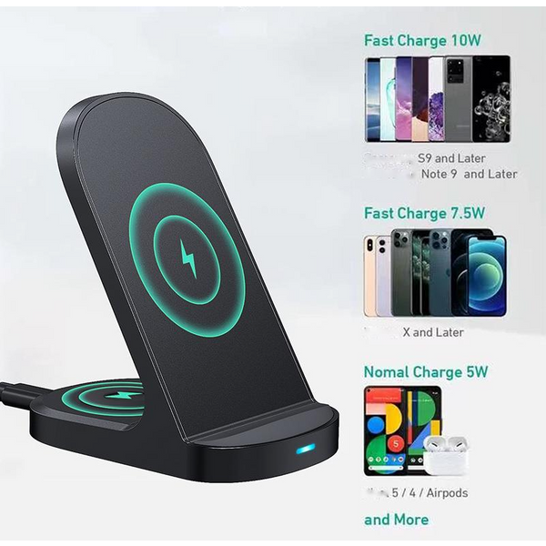 New 15W Fast Charging Mobile Phone Stand Multifunctional Portable Wireless Charger-image