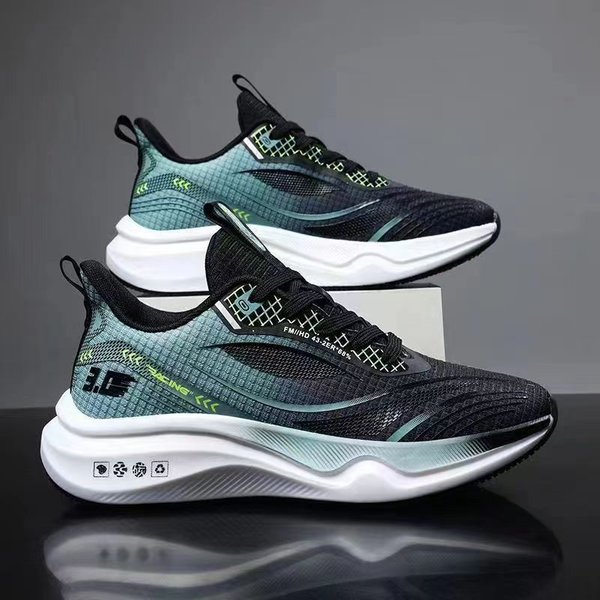 2025 Spring New Breathable Fashion Trend Versatile Soft Sole Men's Sports Running Shoes-image