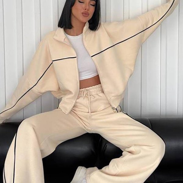 Women's Clothing New Fashion Printed POLO Collar Short Sleeve Tight Hip Wrapped Trousers Suit