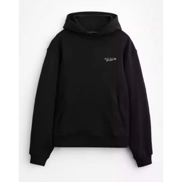 Men's Clothing Autumn And Winter Men's Hooded Fashion Small Pin Printed Loose Large Size Sweatshirt