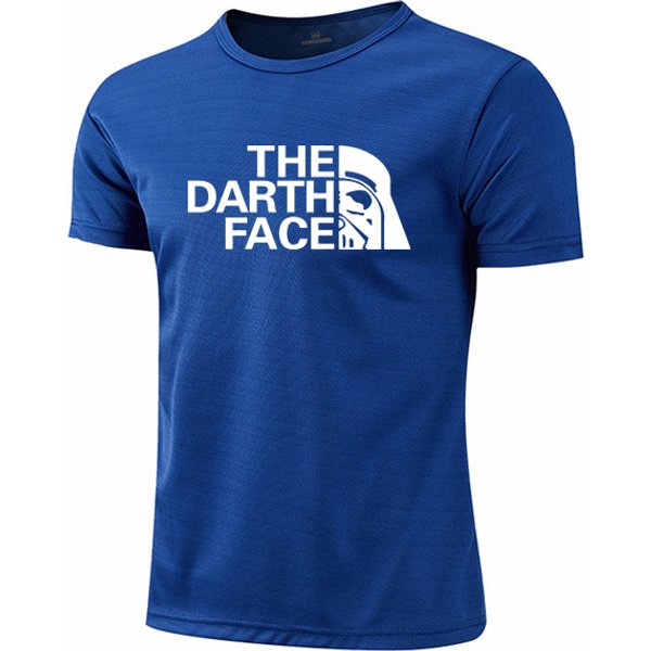 2023 Men's Polychrome Print Short-sleeved T-shirt Quick-drying Clothes Summer Solid Color Mesh Breathable Sportswear