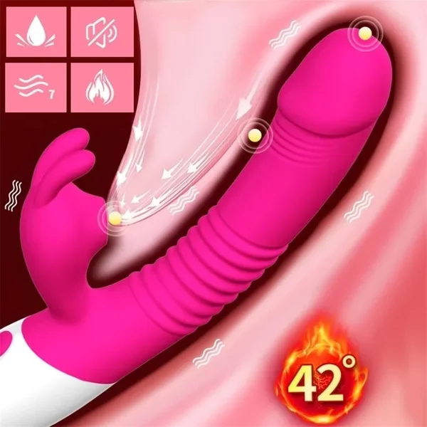 Vibrators Vibrator For Women Dildo Toy Clitoris Sucker Clitoral Stimulator Sex Toys Couples Female Masturbatio-image
