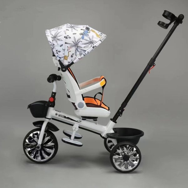 New S Curve Tricycle Children's Stroller Baby Infant Tricycle Lightweight Child Stroller Factory Direct Supply-image