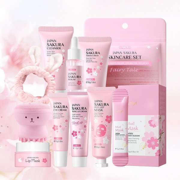 2/3/4/5/6/7/8 Pcs/Sets QUIYUM Full Series Combination Skin Care Set Hydrating And Moisturizing