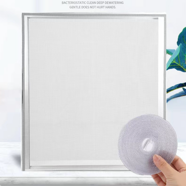 Anti Mosquito Screen Net Honeycomb Self Adhesive Screen Door Curtain Punch Free Invisible Window Screen Diy Screen Window Velcro-image