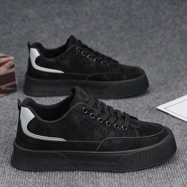 Men's Shoes Spring 2024 New Labor Protection Shoes Men's Site Work Non-Slip Board Shoes Trend All Sports Casual Shoes-image
