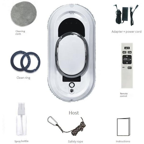 Window Cleaning Robot Hotel Home Cleaning Window Cleaning Robot Remote Control Intelligent Multi Scene Window Cleaning Device