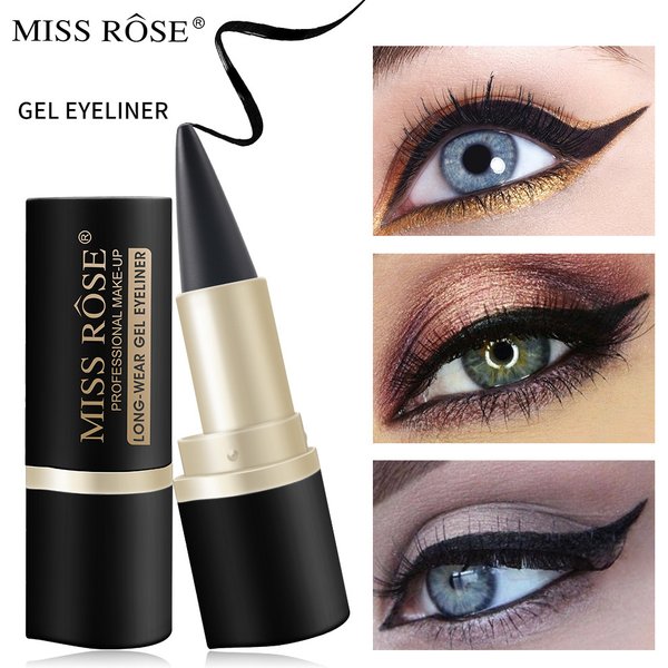 Beautylife Long Lasting Eyeliner Stick Black Gel Waterproof Eye Pencil Makeup Cosmetic-image