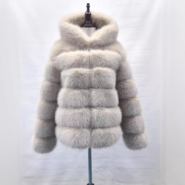Women's Clothing fur autumn and winter new artificial fur coat women's fur warm coat