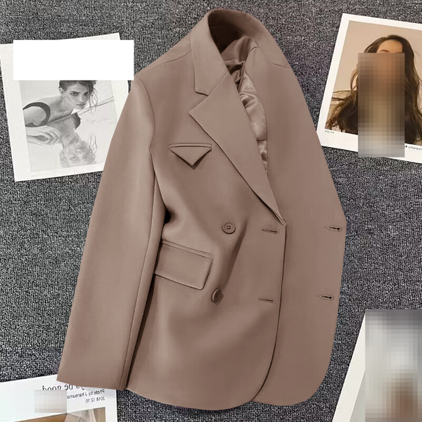 Women's Fashion Shows Small Belt Blazer