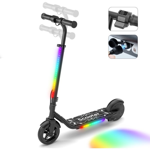 Iscooter K2Pro Electric Children's Scooter 150W Motor E-Scooter For Children 6 Inch Solid Tire E Scooters Child Toys Gift Kids-image