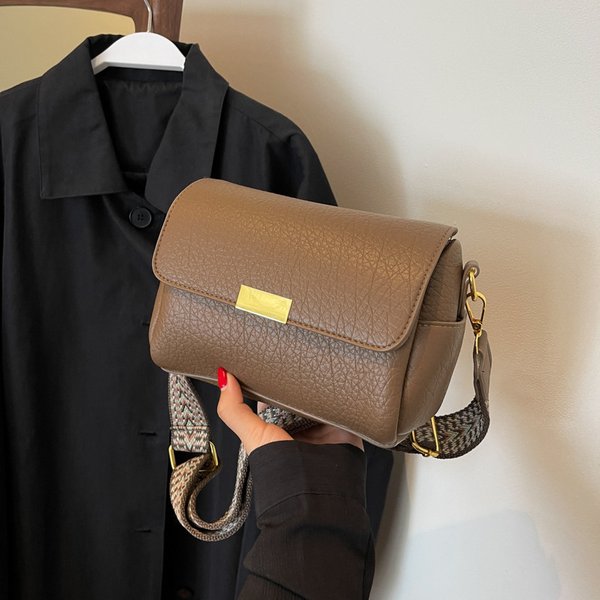 Women's Bag Bags For Women New 2023 Fashion Retro Shoulder Bag High-End Versatile Cross-Body Small Square Bag For Women-image