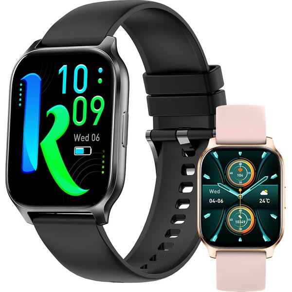 Y9 Smart Watch With Bluetooth Calling, Music, Heart Rate, Blood Oxygen, Sleep Monitoring & Multi-Sport Tracking-image