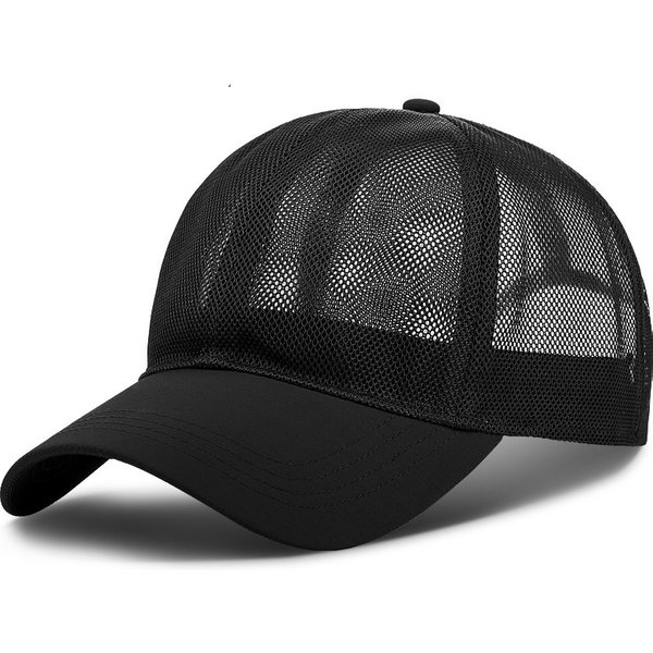 Summer Baseball Hats For Men And Women, Fashionable And Simple Sun Hats, Breathable Cool Hats, Outdoor Sun Protection Mesh Hats-image