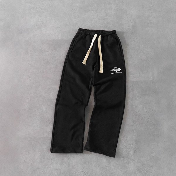 VêTements Pour Hommes Pantalons De Jogging DéContractéS Pour Hommes Pantalons De SurvêTement Coupe Droite Pantalons De DéTente Confortables Avec Poches Pour Un Usage Quotidien (Noir, Bleu Clair, Gris)-image