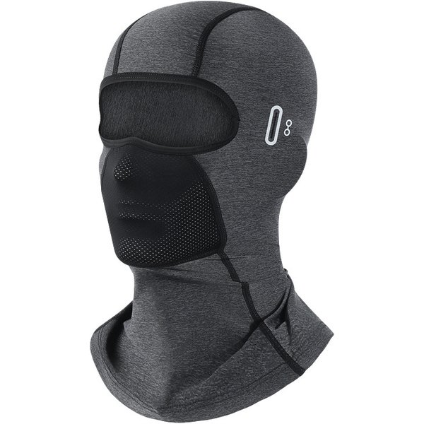 Winter Fleece Ski Mask Motorcycle Riding Mask Bib Outdoor Mountaineering Windproof And Cold Warm Head Cover-image