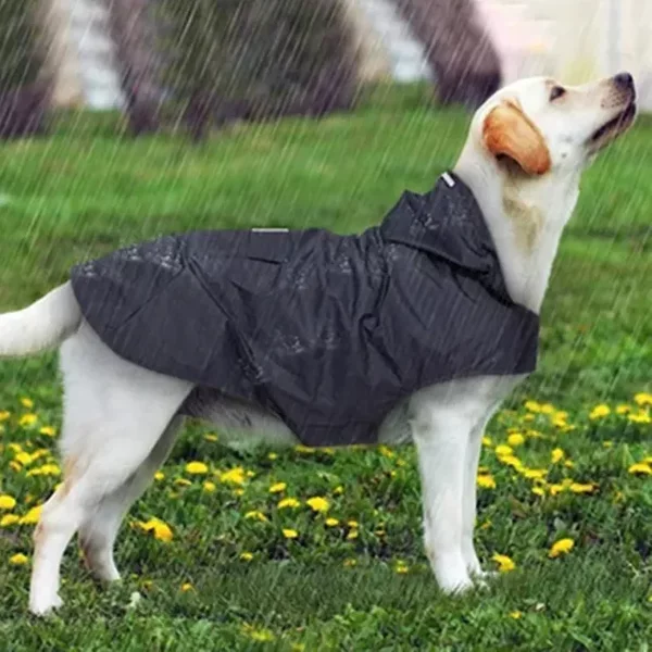 Dog Waterproof Clothing Small And Large Reflective Raincoats For Dogs, Hooded Jacket, Raincoat, Chihuahua Products, Pet By Pawparty Store-image