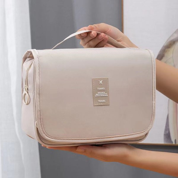 Women's Bags Travel Portable Toiletry Bag Cosmetic Bag Large Capacity Style Skin Care Cosmetics Storage Bag Hanging-image