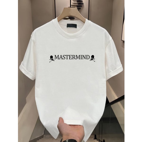 Men's Clothing Plus Size Short Sleeve T-Shirt 100% Cotton Men Women Summer Trendy Loose Top Style For Formal & Casual-image