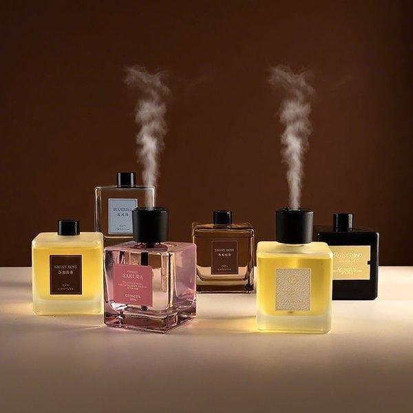 500Ml Home Fragrance Diffuser, Flameless Fragrance Diffuser For Indoor And Hotel Use, Long Lasting Fragrance, Bathroom Deodorizer-image