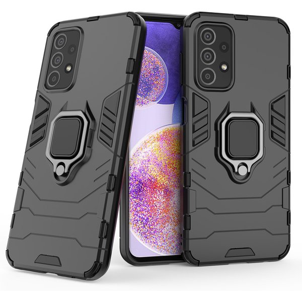 For Samsung Galaxy A73 A53 A33 A23 A03 A13 Core Hybrid Hard PC+Soft TPU Armor Anti-Drop Case Rotating Ring Stand Holder