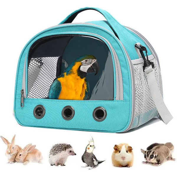 Bird Bag Portable Foldable Parrot Travel Bag Hamster Pigeon Travel Bag Hand Held Single Shoulder Small Pet Travel Bag-image