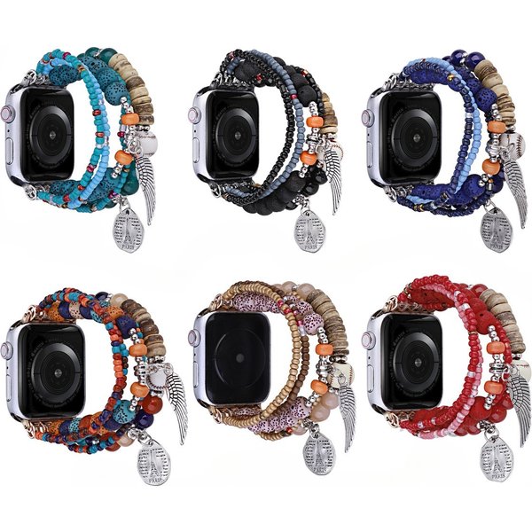 Jewelry Watchband Strap For Iwatch Ultra 2 Series 10/9/8/7/6/5 Fashion Bracelet Watch Strap 42/44/45/46/49Mm 38/40/41Mm-image