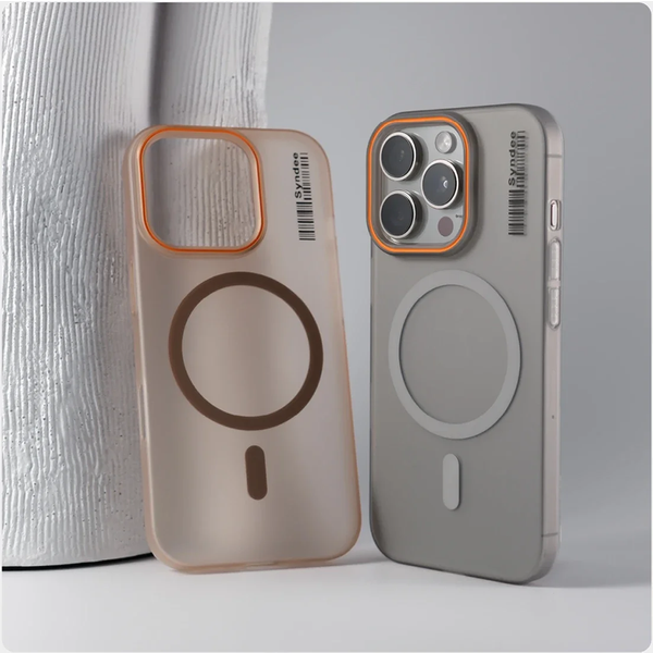 Ultra Thin Candy Color Wireless Charging Phone Case For Iphone 16 14 15 13 12 11 Pro Max Translucent Hard Pc-image