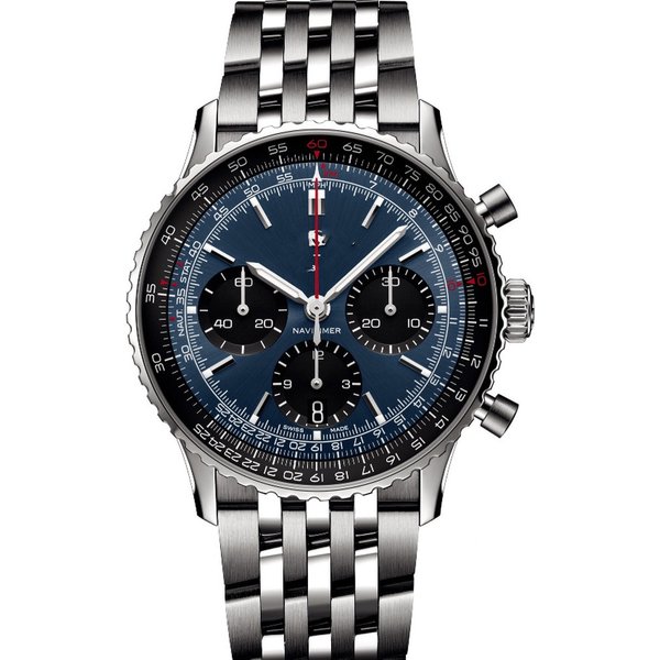 Men Watch Men's Watch Quartz Movement Brand Stainless Steel Fashion Sports Business Men's Watch-image