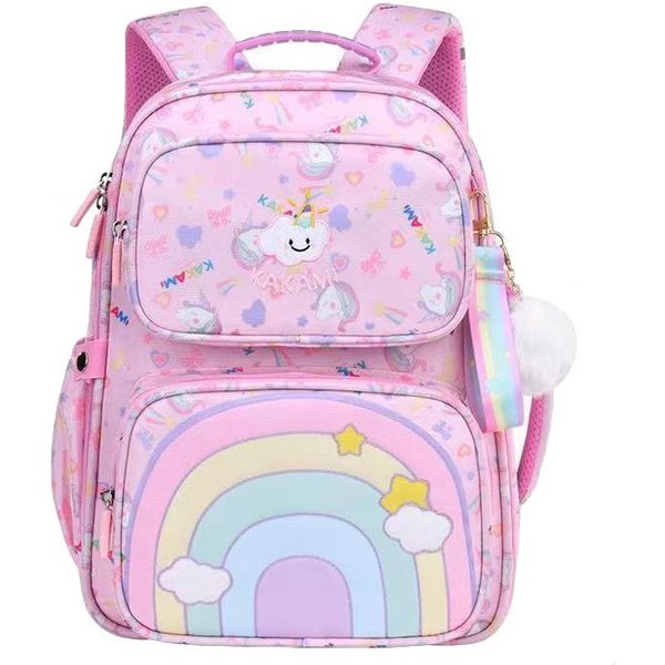 Schoolbags For Primary School Students In Grades 3 To 6 For Boys Waterproof Burden-Reducing Spine-Protecting Backpacks For Girls 6-12 Years Old-image