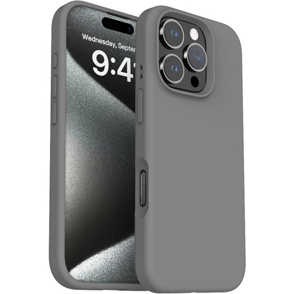 Simple Solid Color Anti Drop Aple 16ProMax Mobile Phone Case Suitable For IPhone 16 Liquid Silicone Mobile Phone Case
