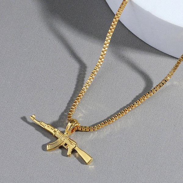 Jewelry & Accessories accessories, necklaces, pendants, AK47 gun pendants, fashion accessories, can be sent one by one