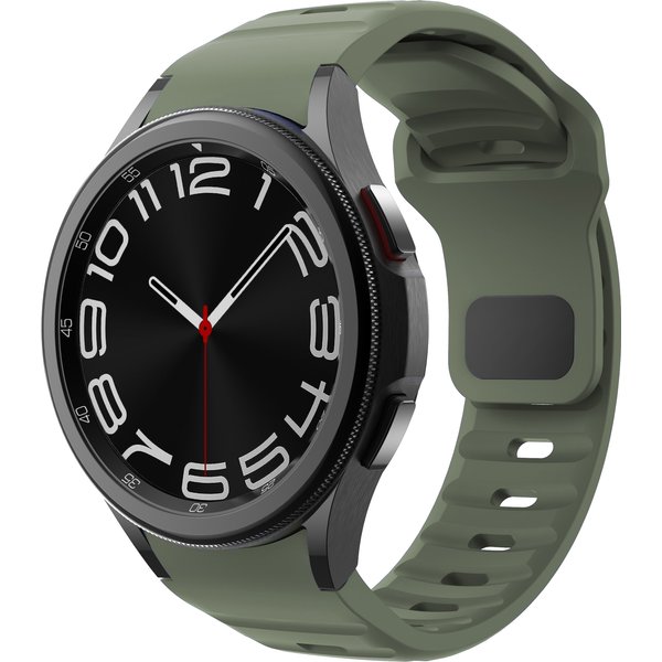 Silicone Strap For Samsung Galaxy Watch 7/6 Classic 47Mm 43Mm/4 Classic 46Mm 42 Bracelet Galaxy Watch 6/5Pro 45Mm/4/7 40Mm 44Mm-image