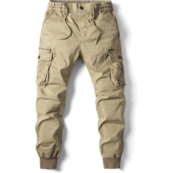 Men's Clothing 2024 New Four Seasons Corset Pants Men's Large Size Pants Fashion Multi-Color Casual Cargo Pants Large Size Loose Pants-image