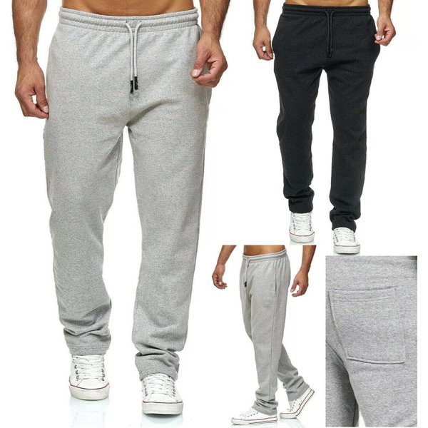 Men's Clothing Outer Hats For Men's Jogging Pants, Sports Pants, Training Pants, Fitness Pants, Jogging Casual Wide Leg Pants-image