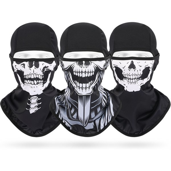 Quick-Dry Breathable Neck Gaiter Cycling, Outdoor Sun Protection Face Mask For Men And Women, CS Scarf Skull Headband