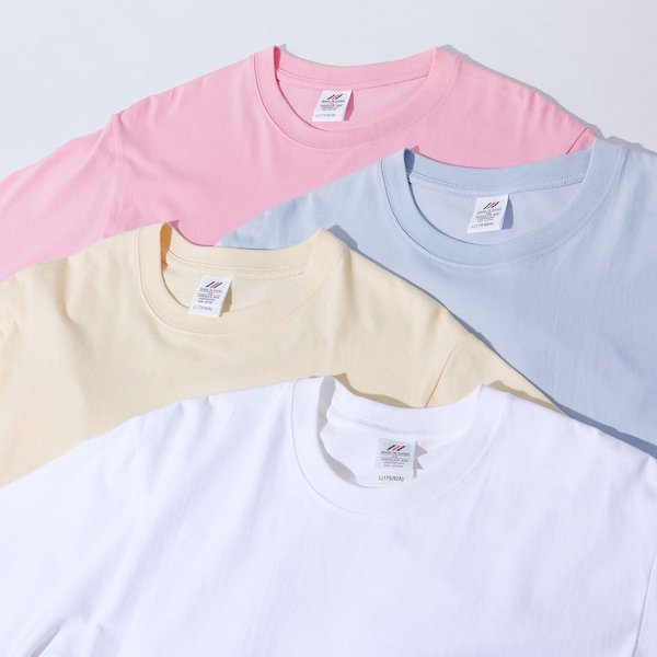 Men's Clothing New Spring/Summer 230g Japanese Combed Cotton Solid Color Short Sleeve T Shirt For Men And Women Simple Basic Pullover Undershirt