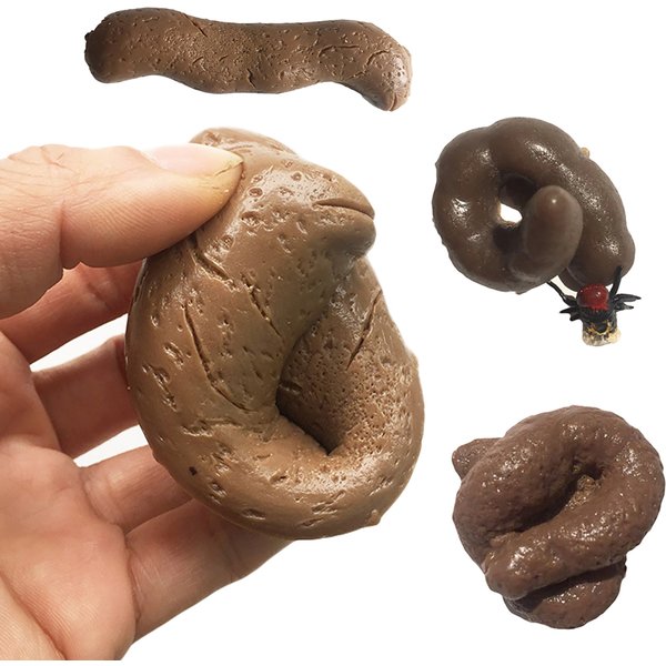 Decompression Toy Stress Relief Durable Halloween Prop Tpr Decompression Toy For April Fools Day-image