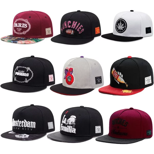 Gorra Brand Men's Hats Flat Top Baseball Man Cap Adjustable Snapback Gorras Hombre Sports Women Men Hiphop Sun Hat-image
