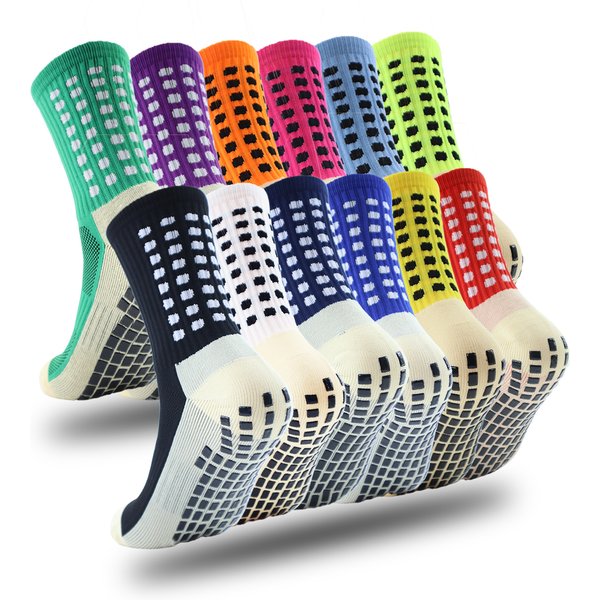 Soccer Socks Children's Hot Selling Men's Thick Towel Bottom Glue Football Sports Non Slip Socks Yoga Socks-image