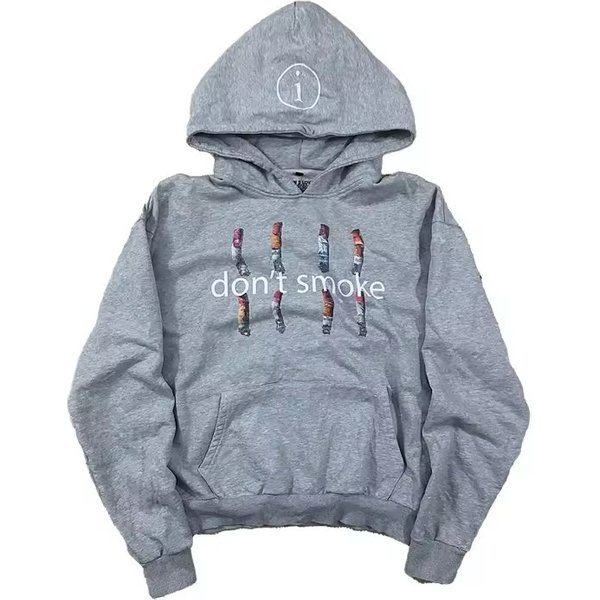 Men's Clothing Street Retro Hip Hop Letter Print Sweatshirt-image